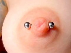 teen closeup pierced tits and creamy pussy - 18:44 video - from Nuvid