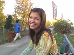 Funny amateur teen Lucy agrees to fuck with stranger in the forest - SD - 41:50 video - from Xozilla