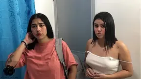 sharing hotel room with my stepmom and stepsister - creampie - pov - 20:12 video - featuring Vayolet Fox - from PornDreamz
