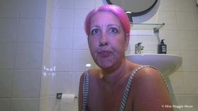 POV Stepmom Cleaning in Apron and Rubber Gloves - HD - 15:35 video - featuring Maggie Moon - from xHamster