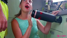 Hot girl tests out male masturbator in steamy threesome fantasy! - HD - 9:20 video - from XXXShake