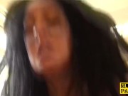 Chubby brit swallowing cum after a rough fuck - SD - 10:05 video - from YouPorn