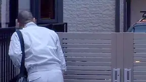 Asians Busty Housewife Hot Double fucking with AC repairman - SD - 41:04 video - from 18tokyo