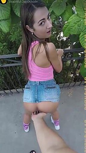 Hot POV creampie for petite Lily Adams with small tits - HD - 14:30 video - featuring Lily Adams - from XXXShake