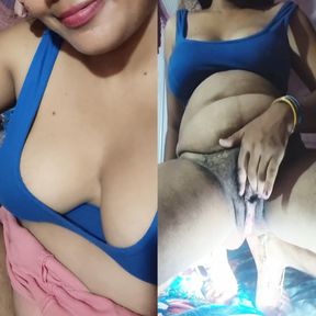 Gudi Bhabhi put her finger in her pussy when she remembered her husband at home, she put her finger in her pussy and removed the water from the pussy, it looks very good. - HD - 6:09 video - from xHamster
