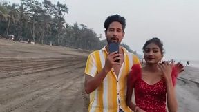 Blowjob and homemade hardcore sex with Indian babe after beach hookup - reality - 21:27 video - from Xtits