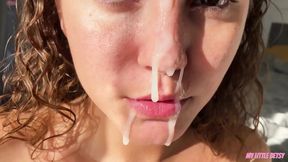 40+ Minutes Compilation of My Little Betsy Facial - Huge Cumshots on Face - HD - 8:12 video - from xHamster
