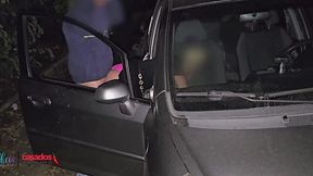 Slutty Mrs. Moema Gets Gangbanged by 3 Dudes in Public, Last Guy Busts a Nut in Her Mouth - HD - 6:14 video - from XXXShake