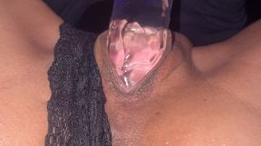 A dildo enters a pussy in close-up. A real female orgasm. - HD - 6:36 video - from xHamster