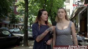 German reporter pick up guy and girl for sexdate public - HD - 31:37 video - from xHamster