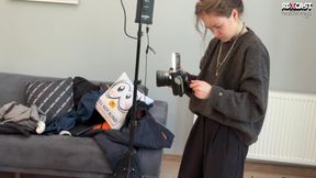 Behind the Scenes! Cute Funky Town in Hard Double Fucking on the Set of Porn with Her Stepbrothers! - 4K - 0:52 video - from xHamster