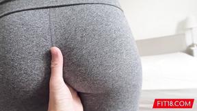 ”Fit18 : Lilly Bella - Casting Petite Czech Amateur Teen In Yoga Pants” - HD - 12:30 video - from LesbianBliss