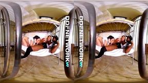 Jasmine Webb Anal Penetrates some teen prisoner girls With a Baton - VR - 6:25 video - featuring Rina Ellis - from SpankBang
