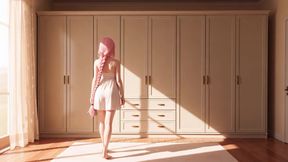 Lustful Pink Haired Cutie Outdoor Stroll to Bedroom Soft - HD - 5:17 video - from xHamster