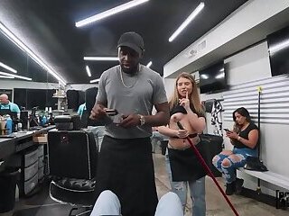 Lucky Anne At The Barbershop - SD - 38:33 video - from PornoXO