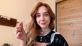 What to do if your maid is pregnant after a creampie? Fuck her hard again! - Part 2 - 4K - 10:08 video - from xHamster