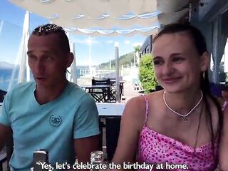 Swingers Couples Meet for a Wife Exchange and have Ardent Sex on the Same Daybed - 28:13 video - from BigTitsLust