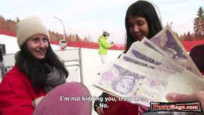 Czech Girl Didn't Mind To Suck Cock For Cash - SD - 19:57 video - from Analdin