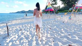 Squirting on PUBLIC BEACH and Dripping Anal Creampie ! Day with my Step Sister & FREUTOY - HD - 21:14 video - from xHamster