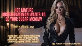 Hot Mature Businesswoman Wants To Be Your Sugar Stepmommy Asmr Audio Roleplay - HD - 23:28 video - from AbMilf