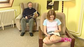 Grandfather seduces his granddaughter's girlfriend - 25:34 video - from xHamster