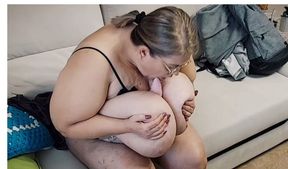 EVEN IMPOTENT MEN WILL CUM FROM THESE BOOBS ! My stepmom's gigantic, huge size 15 boobs are the biggest in Russia.Macromastia. - HD - 8:18 video - from xHamster