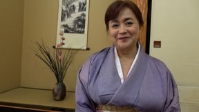 H080G05 Widow who wraps her plump body in Japanese clothes, first shot AV of a 60-year-old mature woman - HD - 42:20 video - from xHamster