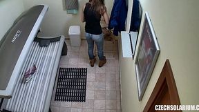 Busty Babe Caught Naked in Tanning Bed Fuck-fest - HD - 9:18 video - from XXXShake