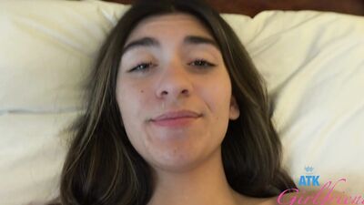 Aubry Babcock gets her hairy pussy licked before taking meat torpedo deep inside her bush - HD - 15:23 video - featuring Aubrey Babcock - from BabesTube