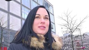 Filthy German MILF Lena gets screwed in real street casting! - HD - 12:14 video - from XXXShake