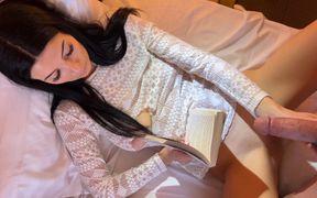 All Natural Big Tits Skinny Long Legs Brunette Makes a Big Cock Guy Moans with Long Tease - HD - 26:38 video - from FapHouse